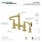 Kingston Brass KS7277ALBS Kitchen Faucet W/ Side Sprayer, Brushed Brass KS7277ALBS - alternate 3